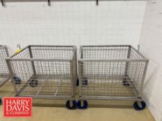 S/S Portable Cheese Form Washing Baskets: 40