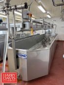 Kusel 15,000 LB Capacity S/S Cheese Vat, Model: DLHD, S/N: 101016689 with Overhead Agitation, Paddle
