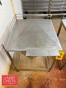 S/S Perforated Table: 32