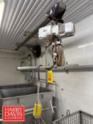 Harrington .5 Ton Electric Hoist with S/S Chain and Controls