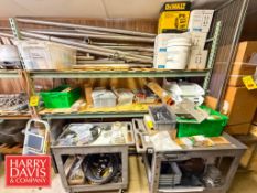 Assorted S/S Piping, Straps, Gauges, Die Heads and Timers (Location: Bellmawr, NJ) - Rigging Fee: $
