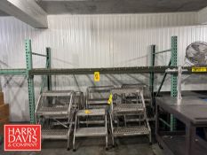 Sections: Pallet Racking: 92” x 42” x 72” Height, 92” x 41” x 100” Height (Location: Bellmawr, NJ) -