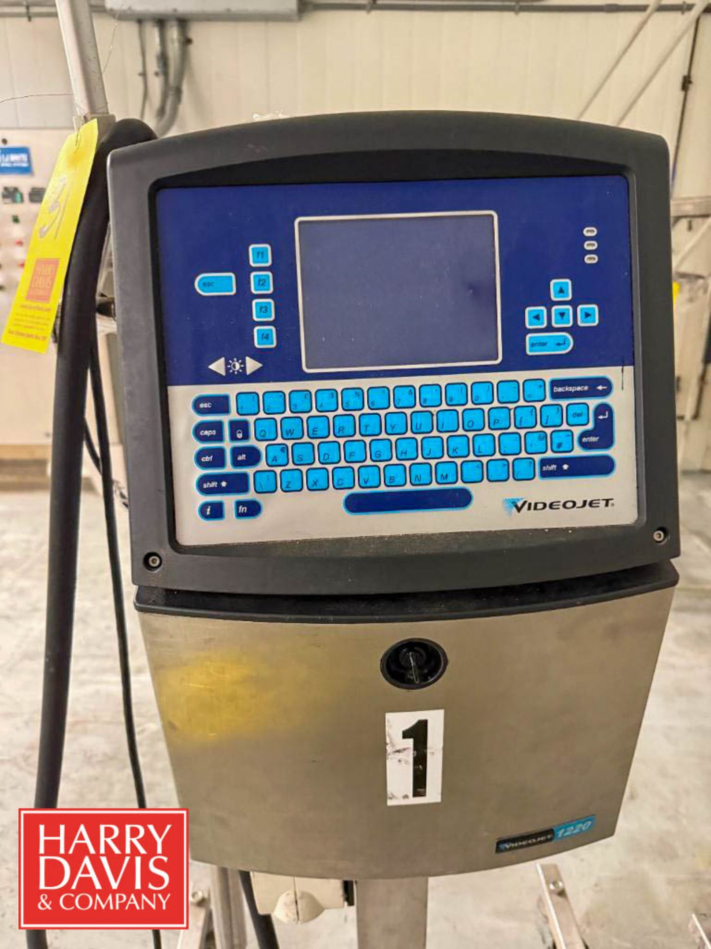 Videojet 1220 Printer on S/S Cart, S/N: 17151055C21ZH (Location: Bellmawr, NJ) - Rigging Fee: $50 - Image 2 of 3