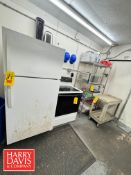 Refrigerator, TruTemp Over, Panasonic Microwave, S/S Metro Rack, Poly Cart and Kitchen-Aid Mixer (
