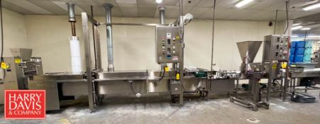 BULK BID (Lots 28–31): Manicotti Line, Including: Sheeter, Blancher, Filler and Cutter (Subject to