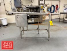 Incline Conveyor: 82” x 12” with Drive (Location: Charlestown, MA) - Rigging Fee: $125 (Subject to