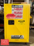 JustRite 12 Gallon Capacity Flammable Storage Cabinet (Location: Bellmawr, NJ) - Rigging Fee: $75
