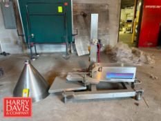 Unifiller Universal Series Depositor, Model: 1000i: Mounted on Casters (Location: Woburn, MA) -