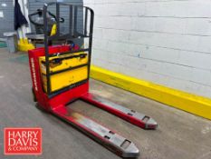 Raymond 4,500 LB Capacity Electric Pallet Jack, Model: 102T-F45L, S/N: 102-13-26648 (Location: