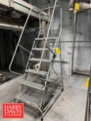 Portable S/S 6-Step Safety Ladder (Location: Bellmawr, NJ) - Rigging Fee: $50