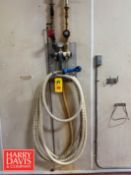 Strahman Hot Water Mixing Station with Hose, Nozzle and S/S Rack (Location: Bellmawr, NJ) -
