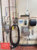 Strahman Hot Water Mixing Station with Hose, Nozzle, S/S Rack and EcoCare Hygiene System (