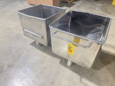 S/S Portable Dump Buggies (Location: Export, PA) - Rigging Fees: $100