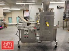 MBC Portable S/S Ravioli Machine, Model: 3-100 (Small Round) with 3 HP Motor and (6) 1