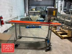 Portable Conveyor 77” x 13” (Location: Woburn, MA) - Rigging Fee: $75