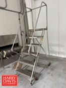 Portable S/S 6-Step Safety Ladder (Location: Bellmawr, NJ) - Rigging Fee: $50