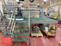 S/S Base Platform: 144” x 59” x 46” Height (Location: Bellmawr, NJ) - Rigging Fee: $250