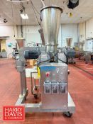 Moriondo S/S Portable 2-Port Stuffer with Attached Control Box and S/S Portable Cart with Poly