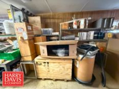 S/S Metro Track with Contents, Including: Assorted Conveyer Belts, Rapid Start Ballasts and Conveyer