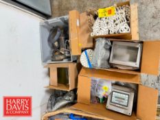 Metal Detector Parts, Including: Conveyor, Control Box, HMI Enclosure, Light Bulbs and Fuses (