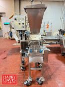 S/S 4-Port Portable Stuffer with On-Board Controls and S/S Chain Transfer Conveyor: 89” x 11” (