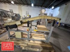 Flighted Conveyor: 7’ x 18” with Drive (Location: Woburn, MA) - Rigging Fee: $50