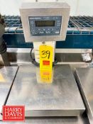 S/S Weigh-Tronix QC3265 Scale: 13.5” x 12” (Location: Bellmawr, NJ) - Rigging Fee: $25