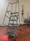 Portable S/S 6-Step Safety Ladder (Location: Bellmawr, NJ) - Rigging Fee: $50