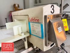 Safeline Mettler Toledo X-Ray System: 144” x 14”, Model: SL1000, S/N: 2215101 with Aperture: 5.