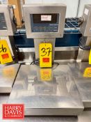 S/S Weigh-Tronix QC3265 Scale: 8.5” x 8.5” (Location: Bellmawr, NJ) - Rigging Fee: $25