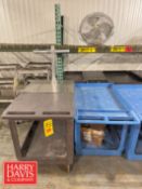 Poly Utility Carts (No Wheels) and Poly Utility Cart (Location: Bellmawr, NJ) - Rigging Fee: $25