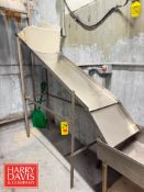 S/S Product Slide: 98” x 17.5” x 78” Height (Location: Bellmawr, NJ) - Rigging Fee: $150