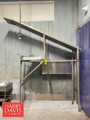 S/S Product Slide: 75” x 20” x 122” Height (Location: Bellmawr, NJ) - Rigging Fee: $75