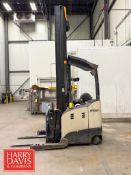 Crown 1,450 LB Capacity Stand-Up Reach Fork Tuck, S/N: 1AH38534 (Location: Woburn, MA) - Rigging