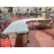 Portable Dual 90°Turn S/S Conveyor: 164” x 33” with Drive (Location: Bellmawr, NJ) - Rigging Fee: $ - Image 1 of 2