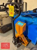Uline Pallet Jack Scale 5,000 LB Capacity, Model: H-2331, S/N: 106915014004 (Location: Bellmawr, NJ)