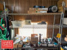 2”-3” Clamps, PSI Gauges, Cooling Tower Belts, S/S Parts, Window Plastic Seals/Insulation Kits, Oil,