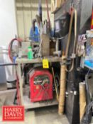 Lincoln Electric AC/DC Arc Welder, Welding Helmets and Assorted S/S (Location: Bellmawr, NJ) -