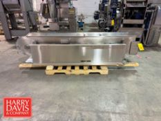 Bucket Elevator Conveyor: 13’ x 16” with Control Panel and Drive (Location: Woburn, MA) - Rigging