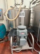 Breddo 300 Gallon S/S Likwifier, Model: LOR with 50 HP Offset Motor