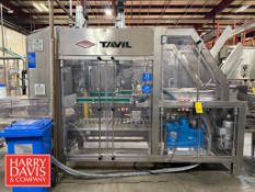 2021 Tavil Lid Applicator, Model: 206, S/N: TPD