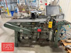 Hytrol Belt Conveyor with Drive and MPERIA VIAjet Coder with Touch Screen HMI