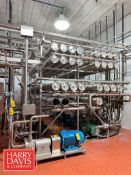 Tetra Pak/FE 27-Tube UF Polishing System, Model: 600-UF-20, S/N: 09-418 with (5) Fristam Multi-Stage