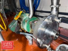 Fristam Centrifugal Pump, Model: FPX3551-250: Mounted on S/S Base