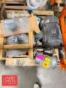 Assorted 12-15 HP 1,745-1,775 RPM Motors