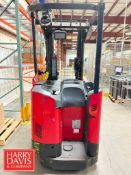Raymond 3,500 LB Capacity Stand-up Reach Fork Truck, Model: 750-R35TT, S/N: 750-19-AC72357