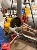 Steel Dragon Tools Pipe Threading Machine Model: SDT-300, Compatible with Rigid Dies and Die Heads