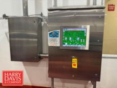 S/S Control Panel with Touch Screen HMI, Allen-Bradley Flex I/O, PR Transmitters, SMC Pneumatic