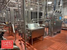 AGC S/S HTST System with Plate Heat Exchanger, Holding Tube, Controls, Flow Divert Valve, 250 Gallon