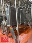 2018 AGC 3-Zone Plate Heat Exchanger, Model: ARSIMEZ, S/N: 2013113 with Enerquip S/S Shell & Tube